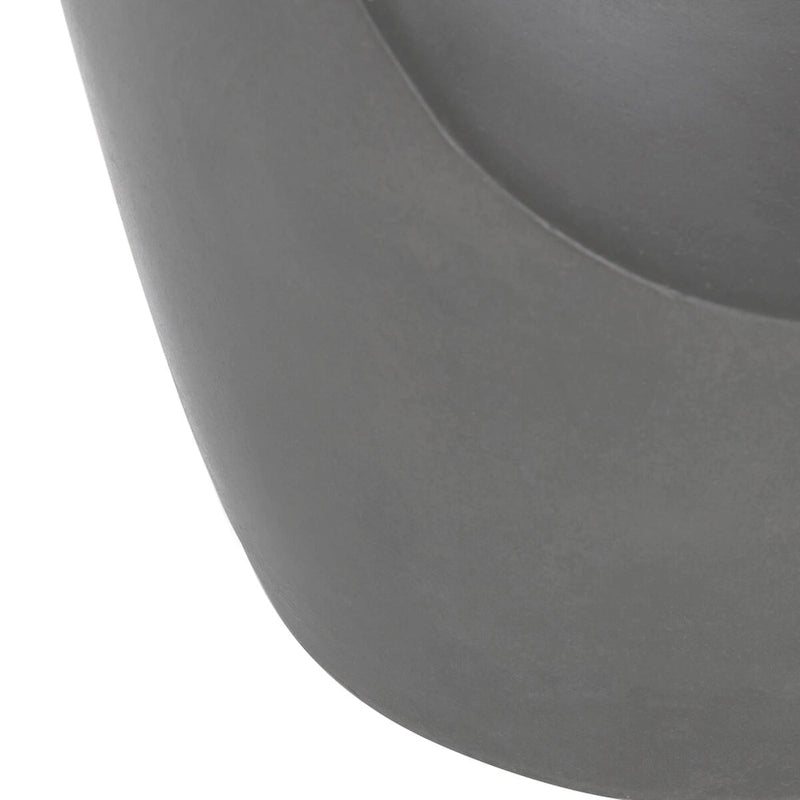Betonový akcentní stolek pro interiér/exteriér – 35,5 cm Š x 35,5 cm H x 45,7 cm V