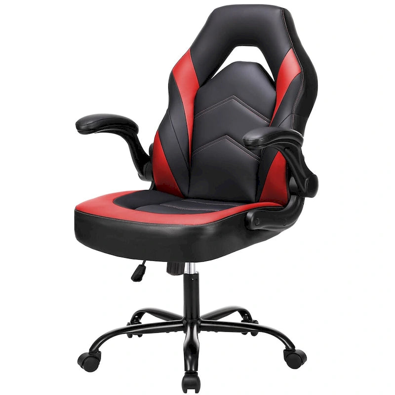 Ergonomická kancelářská židle s bederní opěrkou, výškově nastavitelná, na kolečkách, s výklopnými područkami