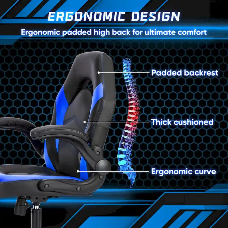 Ergonomická kancelářská židle s bederní opěrkou, výškově nastavitelná, na kolečkách, s výklopnými područkami