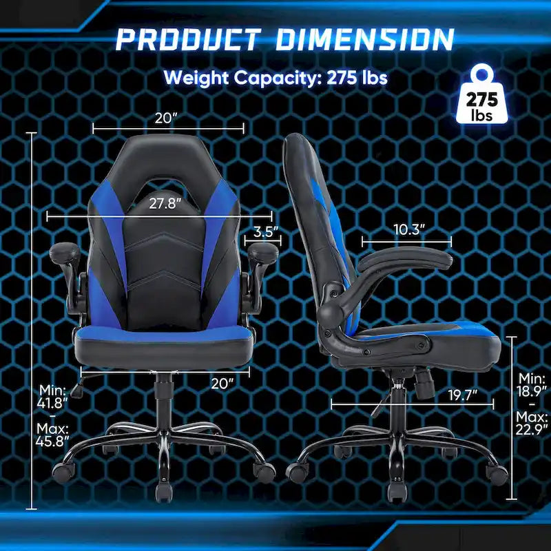 Ergonomická kancelářská židle s bederní opěrkou, výškově nastavitelná, na kolečkách, s výklopnými područkami